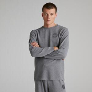 Manchester United Pajammas Adults Mens Small Thermal PJs Football Club Gray